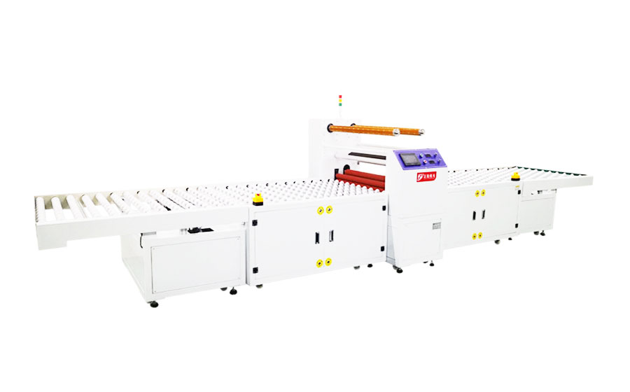 玻璃减薄覆膜机