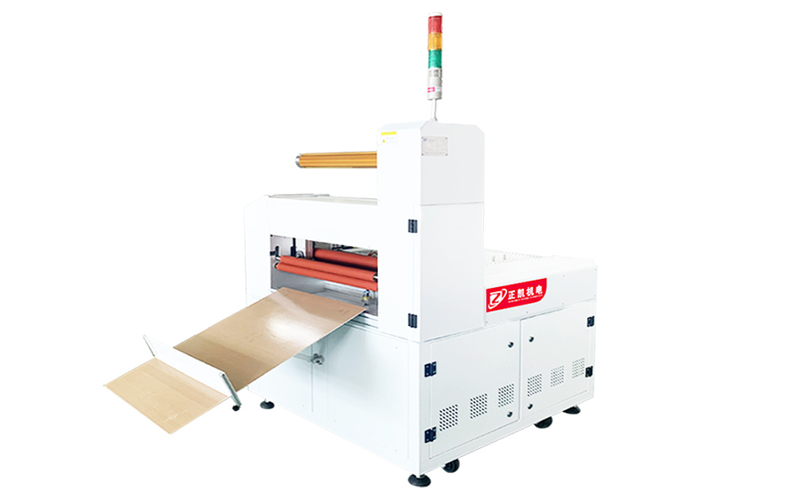 自动单片覆膜裁切机